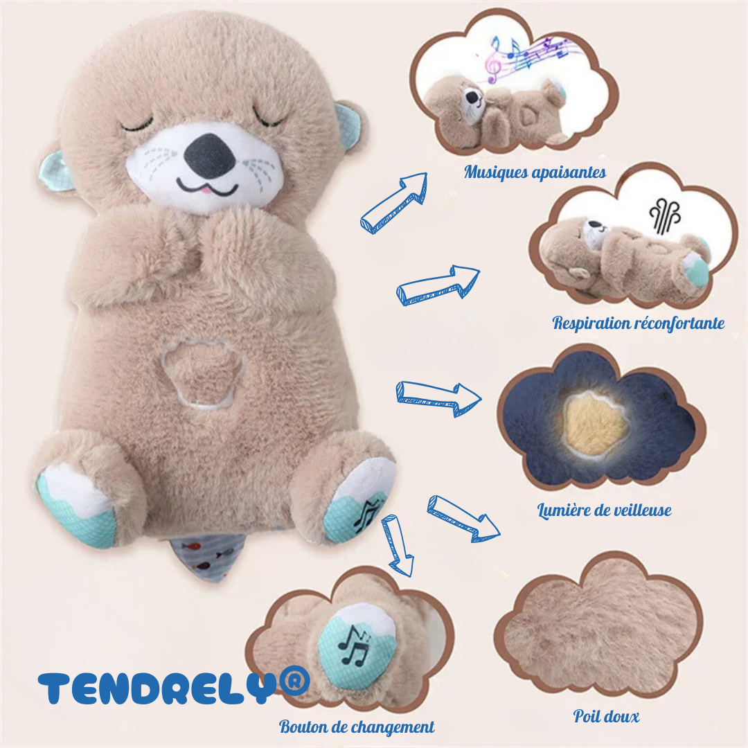 Peluche Loutre Respiration - Tendrely