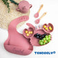 Set de repas en silicone - Tendrely